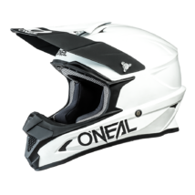 Oneal 1Series Solid motocross sisak matt fehér RideShop.hu