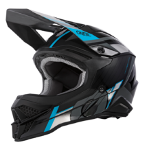 Oneal 3series Vision motokrossz sisak fekete-kék RideShop.hu
