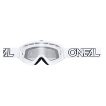 Oneal B-Zero krossz szemüveg fehér víztiszta lencsével - RideShop.hu