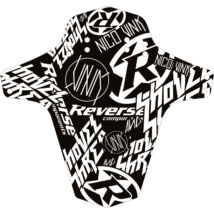 Reverse Nico Vink Stickerbomb sárvédő fekete-fehér - RideShop.hu