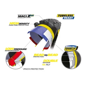 MICHELIN KÜLSŐ WILD ENDURO FRONT 29X2.40 RACING LINE KEVLAR MAGI-X DH (475741) - RideShop.hu