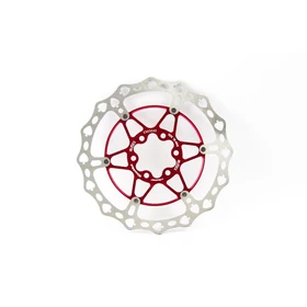 a2Z Teppan-Yaki TY-SPV-TS 6 csavaros féktárcsa [piros, 203 mm, pikk] - RideShop.hu