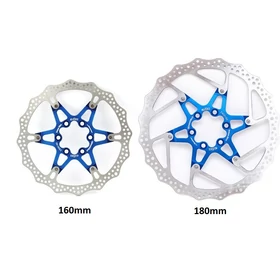 a2Z ATD 6 csavaros féktárcsa [Kék, 180 mm] - RideShop.hu