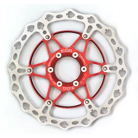 a2Z Teppan Yaki SPV CenterLock féktárcsa [piros pikk, 160 mm] - RideShop.hu