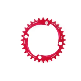 a2Z Narrow Wide (BCD: 104) 4 furatos szimmetrikus lánctányér [piros, 30] - RideShop.hu