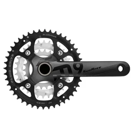 Sunrace FCM954 integrált MTB hajtómű középcsapággyal [fekete, 44/32/22] - RideShop.hu