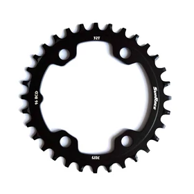 Sunrace CRMX30 Narrow Wide 4 furatos aszimmetrikus lánctányér [fekete, 34] - RideShop.hu