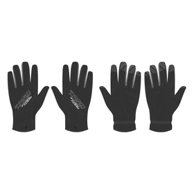 Rock Machine Winter Race LF téli hosszú ujjú kerékpáros kesztyű [fekete/szürke, XXL] - RideShop.hu