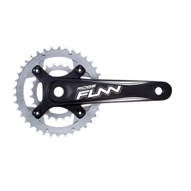 FUNN Ridge Double integrált MTB hajtómű középcsapággyal [fekete-ezüst, 38/24, 170 mm] - RideShop.hu