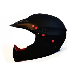 Safety Labs Stamina fullface kerékpáros sisak [matt fekete-piros, 55-58 cm (M)] - RideShop.hu