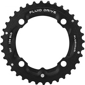 Sunrace CRMS66 4 furatos szimmetrikus lánctányér [104 mm, Alumínium, 36] - RideShop.hu