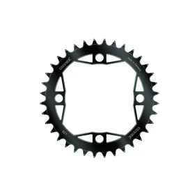 Connex Narrow Wide 4 furatos szimmetrikus lánctányér [fekete, 38] - RideShop.hu