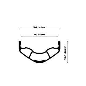 WTB KOM Tough i30 TCS 2.0 27,5&quot; (650b) felni [32] - RideShop.hu