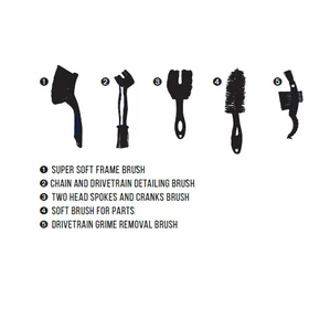 Joe&#039;s No-Flats 5 Premium Brush Kit kefeszett - RideShop.hu