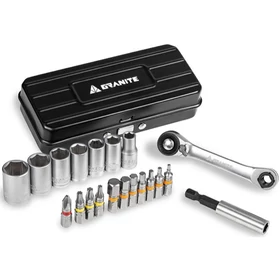 Granite Hex bits &amp; Socket Ratchel tool box nyomatékkulcs készlet - RideShop.hu