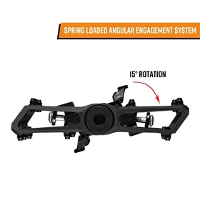 FUNN Ripper2 keretes kétoldalas SPD patentpedál [fekete] - RideShop.hu