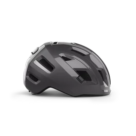 MET E-Mob kerékpáros sisak [fényes sötét szürke, 58-61 cm (L)]