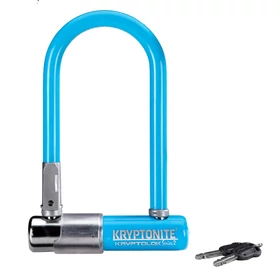 Kryptonite Kryptolok-2 Mini-7 kulcsos U-lakat [világoskék]