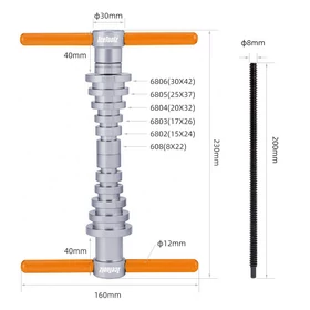 Icetoolz kerék agy csapágy behúzó készlet - RideShop.hu