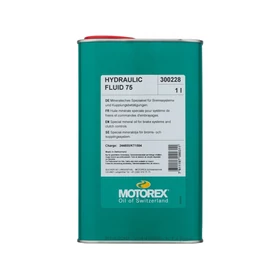 Motorex HYDRAULIC FLUID ásványi olaj fékhez 75 1 liter - RideShop.hu