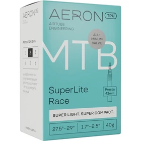 Aeron Belső AERON 27.5/29'X1.7-2.5' MTB SuperLight Race AL Presta 42mm 54g