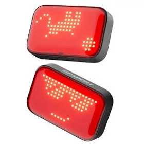 IGPSport Hátsó lámpa smart emoji iGPSPORT ET6 ÚJDONSÁG! - RideShop.hu