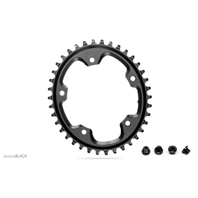 absoluteBlack Lánckerék CX OVAL 110BCD 5 lyukas fekete 38T - RideShop.hu