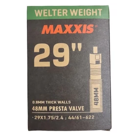 Maxxis Belső Maxxis 29X1.75/2.4 WELTER WEIGHT Presta szelepes 48mm 201g - RideShop.hu