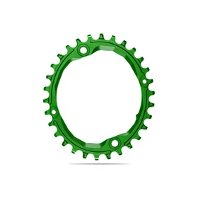 absoluteBlack Lánckerék MTB OVAL 104BCD N/W zöld 30T (csavarok/hézagolók a csomagban) - RideShop.hu