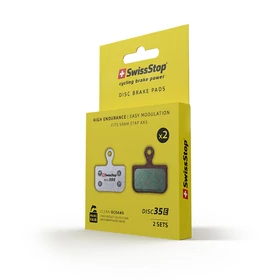 SwissStop Fékbetét SwissStop PairFair E-compound 34 Shimano flat mount 4db - RideShop.hu