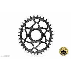 absoluteBlack Lánckerék MTB OVAL RaceFace Cinch DM N/W fekete (6mm offset) 32T - RideShop.hu