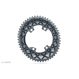 absoluteBlack Lánckerék Országúti OVAL 110BCD asszim Shimano 9100/8000 4 lyukas szürke 50T