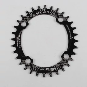 LÁNCKERÉK SPYR SPEED 104/32 OVAL ALU BLK