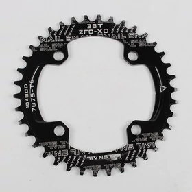 Lánckerék spyr speed 104/38 alu blk