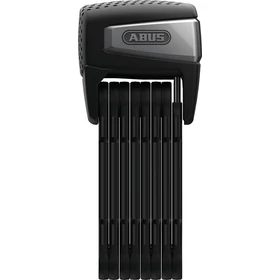 ABUS hajtogatható lakat riasztóval BORDO SmartX Alarm 6500A/110, kulcs nélküli rendszer, SH tartóval, fekete