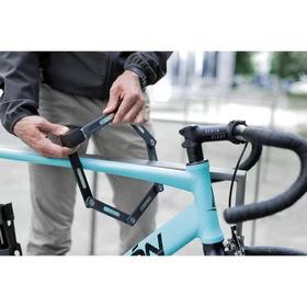 ABUS hajtogatható lakat uGrip BORDO 5700/80, SH tartóval, kék (11283 helyettesítője)