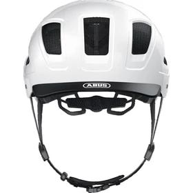 ABUS kerékpáros városi sisak Hyban 2.0, ABS, polar white, M (52-58 cm)