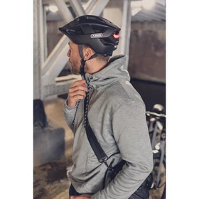 ABUS kerékpáros városi sisak Aduro 3.0, In-Mold, velvet black S (51-55 cm)