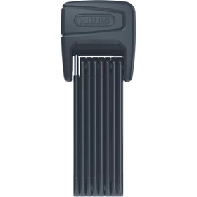 ABUS hajtogatható lakat riasztóval BORDO Alarm Big 6000AFP/120, ujjlenyomat olvasóval, SH tartóval, fekete