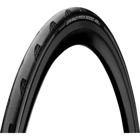 Continental országúti kerékpáros külső gumi 25-622 Grand Prix 5000 AllSeason TR 700x25C, hookless felni kompatibilis, tubeless ready, fekete/fekete, reflektoros, hajtogathatós