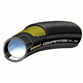 Continental tömlős kerékpáros külső gumi 28x25mm Competition TT fekete/fekete, Skin