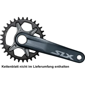 SHIMANO FRONT CHAINWHEEL, FC-M7120-1, SLX, FOR REAR 12-SPEED, HOLLOWTECH 2, 170M - RideShop.hu
