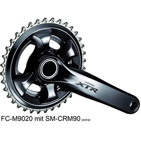 Shimano HAJTÓMŰ XTR 165MM-LÁCKERÉK NÉLKÜL INTEGRÁLT HG-X 11-ES HOLLOWTECH 2