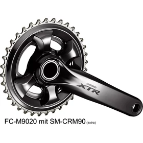 Shimano HAJTÓMŰ XTR 175MM-LÁCKERÉK NÉLKÜL INTEGRÁLT HG-X 11-ES HOLLOWTECH 2