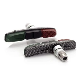 Fékbetét V-fék 4db 72 mm karbonut. 3 színu cser.BS-V10