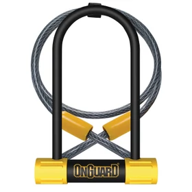Lakat U/kábel Onguard Bulldog MediumDT 90 x 175mm/13mm/kábel 120cm x 10mm, 5kulcs