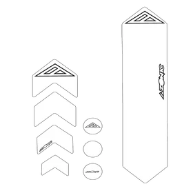 Azonic vázvédő matricakészlet átlátszó - RideShop.hu