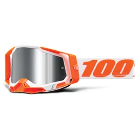 Ride 100% Racecraft 2 Orange zárt szemüveg tükrös lencsével - RideShop
