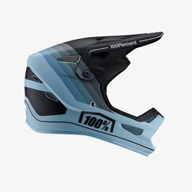 Ride 100% Decline Grey kerékpáros fullface sisak kék - RideShop.hu