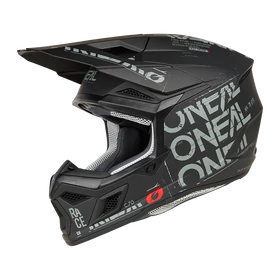 ONeal 3Series Static motocross sisak fekete-szürke - RideShop.hu